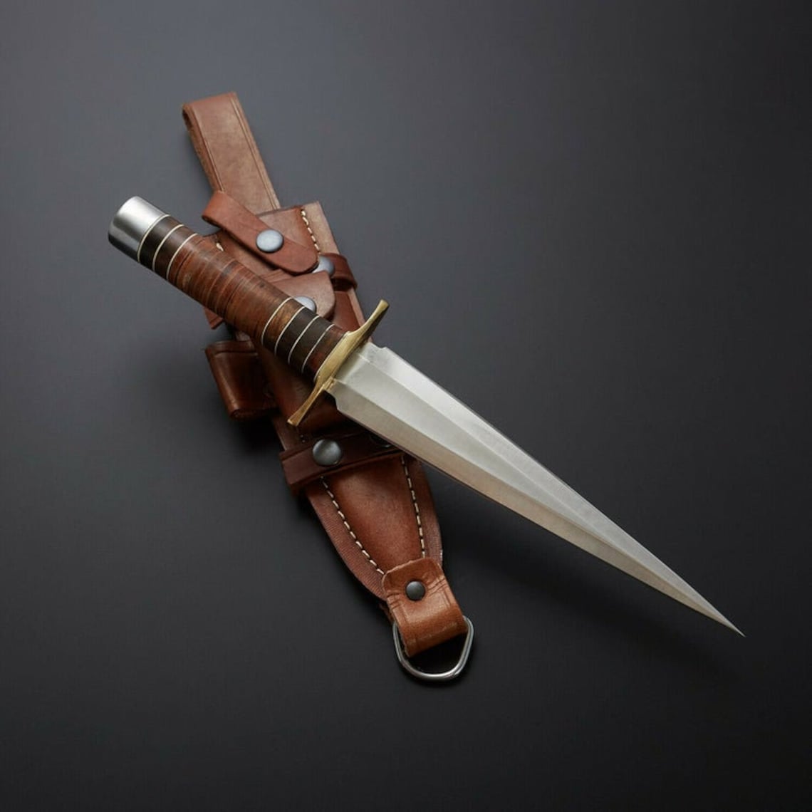 D2 Steel Handmade Custom Dagger Hunting Dagger Customized Etsy