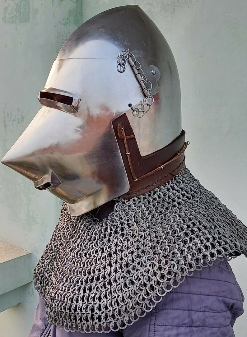 Medieval Hounskull Pig Face Helmet Battle Helmet Etsy