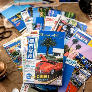 Retro Japanese Postcards |  Citypop Japanese Postcards | Anime Manga Postcards | Aesthetic Postcards | Japanese Stationery | Collage