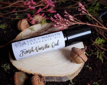 French Vanilla Oak Roll-On Fragrance Oil- 10ml