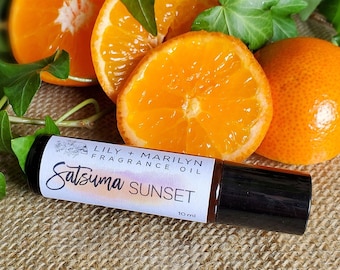 Satsuma Sunset Roll-On Refresher Fragrance Oil - 10ml