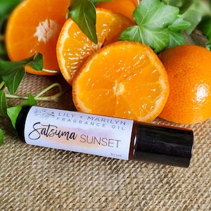 Satsuma Sunset Roll-On Refresher Fragrance Oil - 10ml