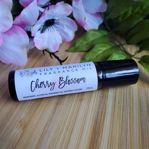 Cherry Blossom Roll-On Refresher Fragrance Oil - 10ml