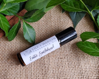 Óleo de fragrância roll-on de sândalo exótico - 10ml