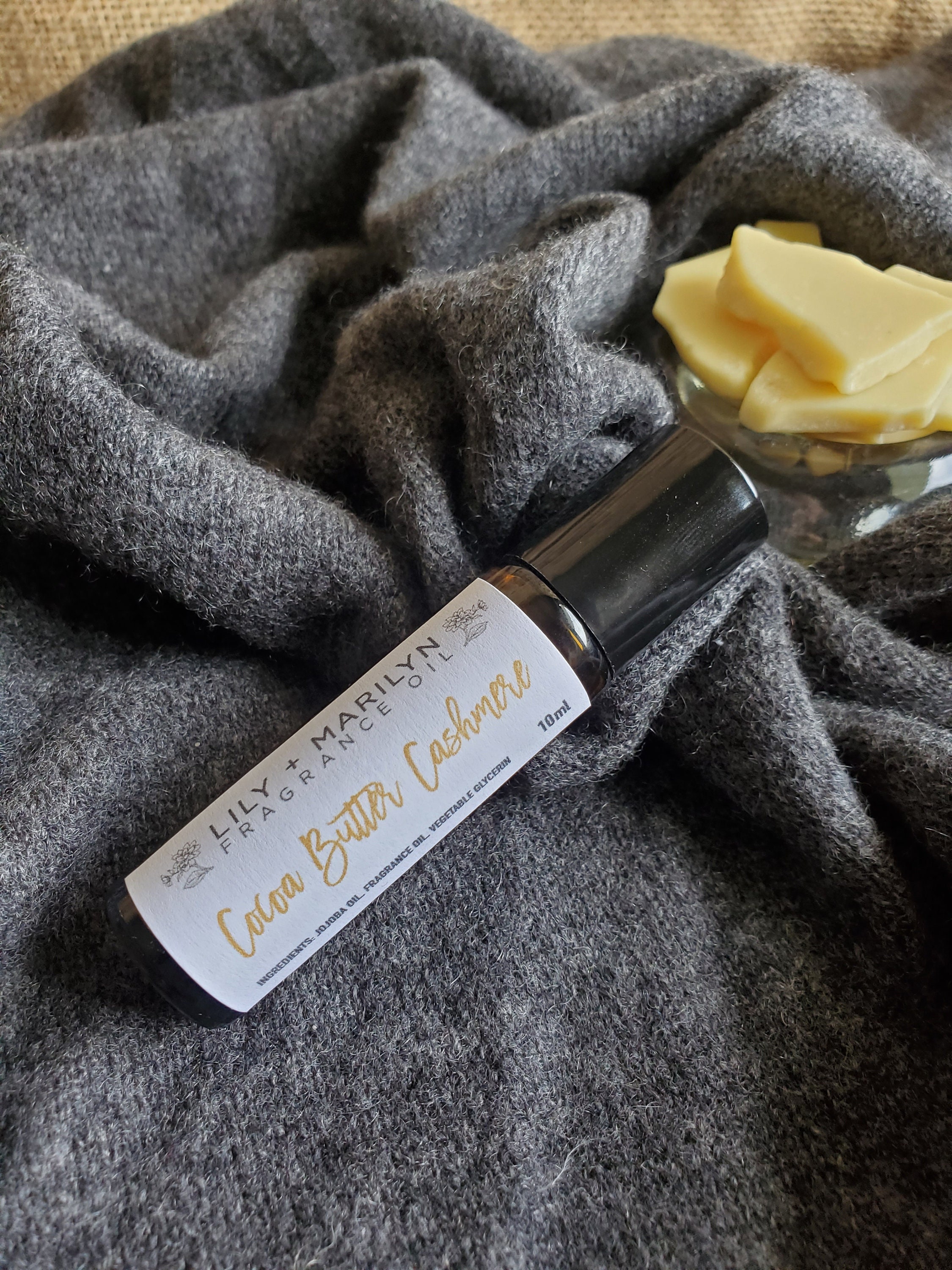 Cocoa Butter Cashmere Roll-on Fragrance Oil 10ml 