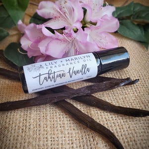 Tahitian Vanilla Roll-On Fragrance Oil- 10ml