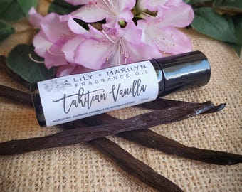 Tahitian Vanilla Roll-On Fragrance Oil- 10ml