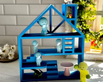 3D Printed Smiski House Display Shelf: Miniature Figure Organizer
