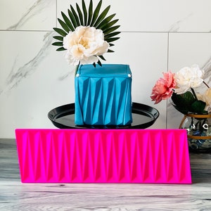 Origami Cake Mold - New Trending Origami Cake Decoration Mold - Origami Cake Sheet - Origami Sheet Silicone Mold - Origami Cake