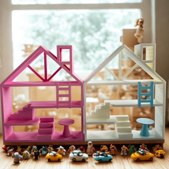 Mini Figure Display Shelf, Smiski House, Small Toy Organizer, Trinket Sonny Angel Display
