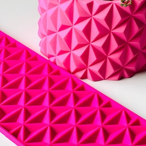 Origami Cake Mold Pyramid - New Trending Origami Cake Decoration Mold - Pyramid Origami Cake Sheet - Origami Silicone Mold - Origami Cake