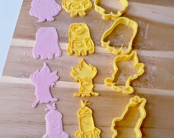 Minions Cookie Cutter: Despicable Me Birthday Party Baking