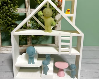 3D Printed Smiski Shelf: Collectible Mini Figures Display Case