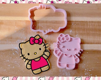 Kitty Cookie Cutter – Girl Birthday Party with Free Stamp