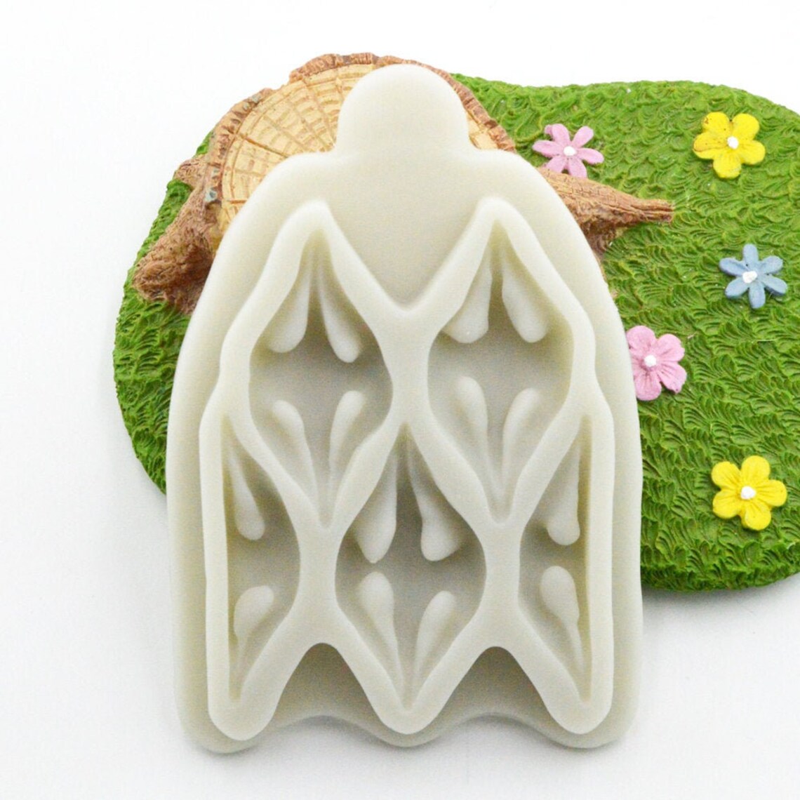 Fabric Pillow Puff Silicone Mold For Cake Decorating Resin Etsy