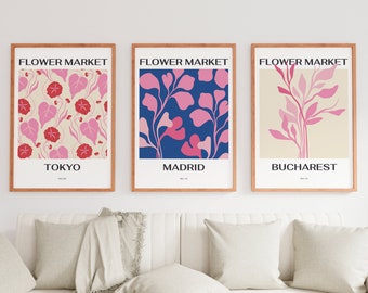 Gallery Wall Set of 3, Exhibition Poster Set, Art Wall Frame, Gallery Art Painting, Museum Poster, Digital, Printable poster 26