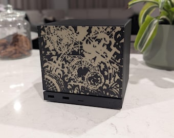 Valve Steam Machine Magnetic Faceplate – Sci-Fi Cube Design