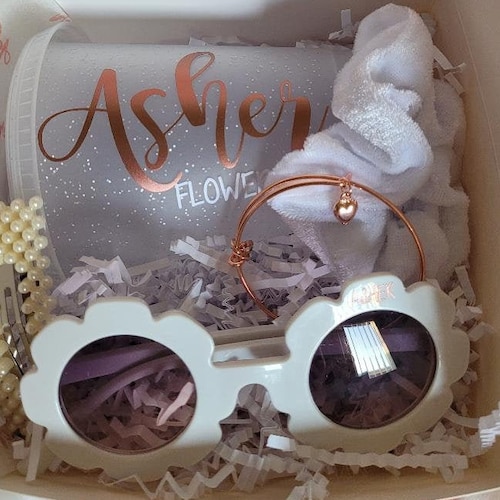 Personalized Flower Girl Proposal Gift Box Set Flower Girl Etsy