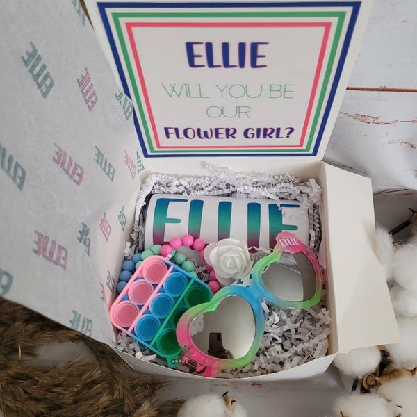 Flower Girl Proposal Etsy