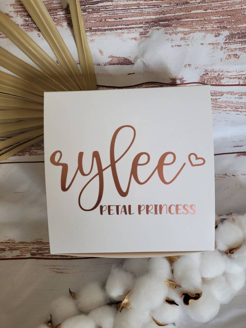 Personalized Flower Girl Proposal Gift Box Set Flower Girl Etsy