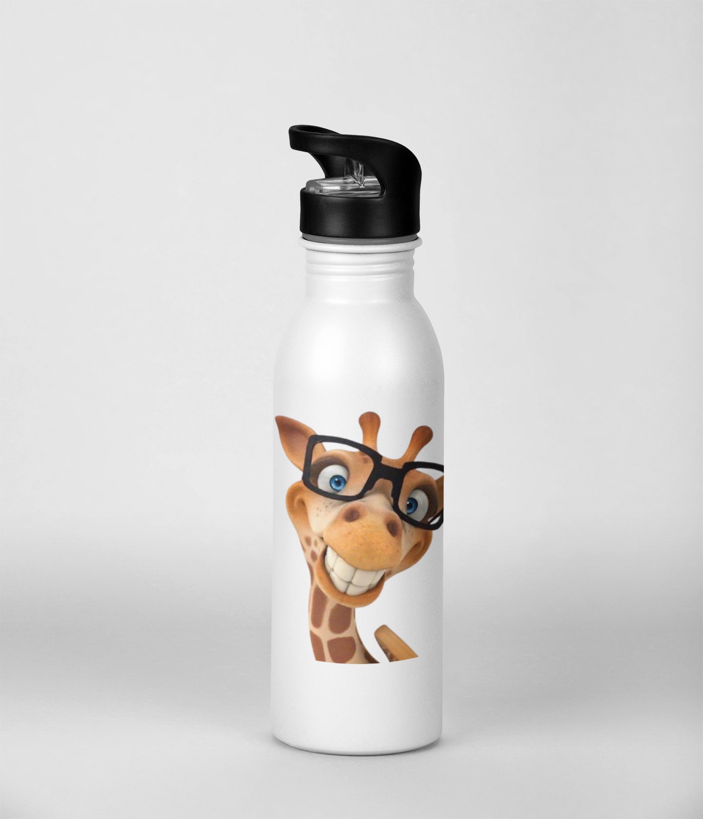 Giraffe Water bottle/ Stainless steel/ Etsy