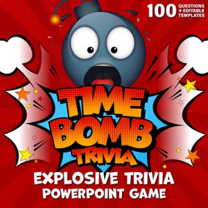Time Bomb Trivia Game – Interactive PowerPoint with Scoreboard (Family • Classroom • Team Building • Virtual)
