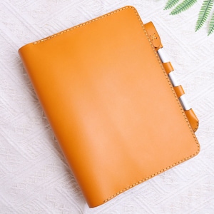 Base para bolígrafo Composición B5 Funda Cuero genuino Personalización Leuchtturm1917 MASTER CLASSIC SLIM A4 Estuche Amarillo Portafolio portátil 9OYBLE