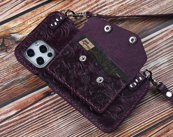 Shoulder strap Pixel 7a/6/6 PRO 5a 5G 8/8 Pro/4a 5G,Leather Pixel 5 case,Pixel 7 Pro /7 cover case Custom cover Embossed leather Case Purple