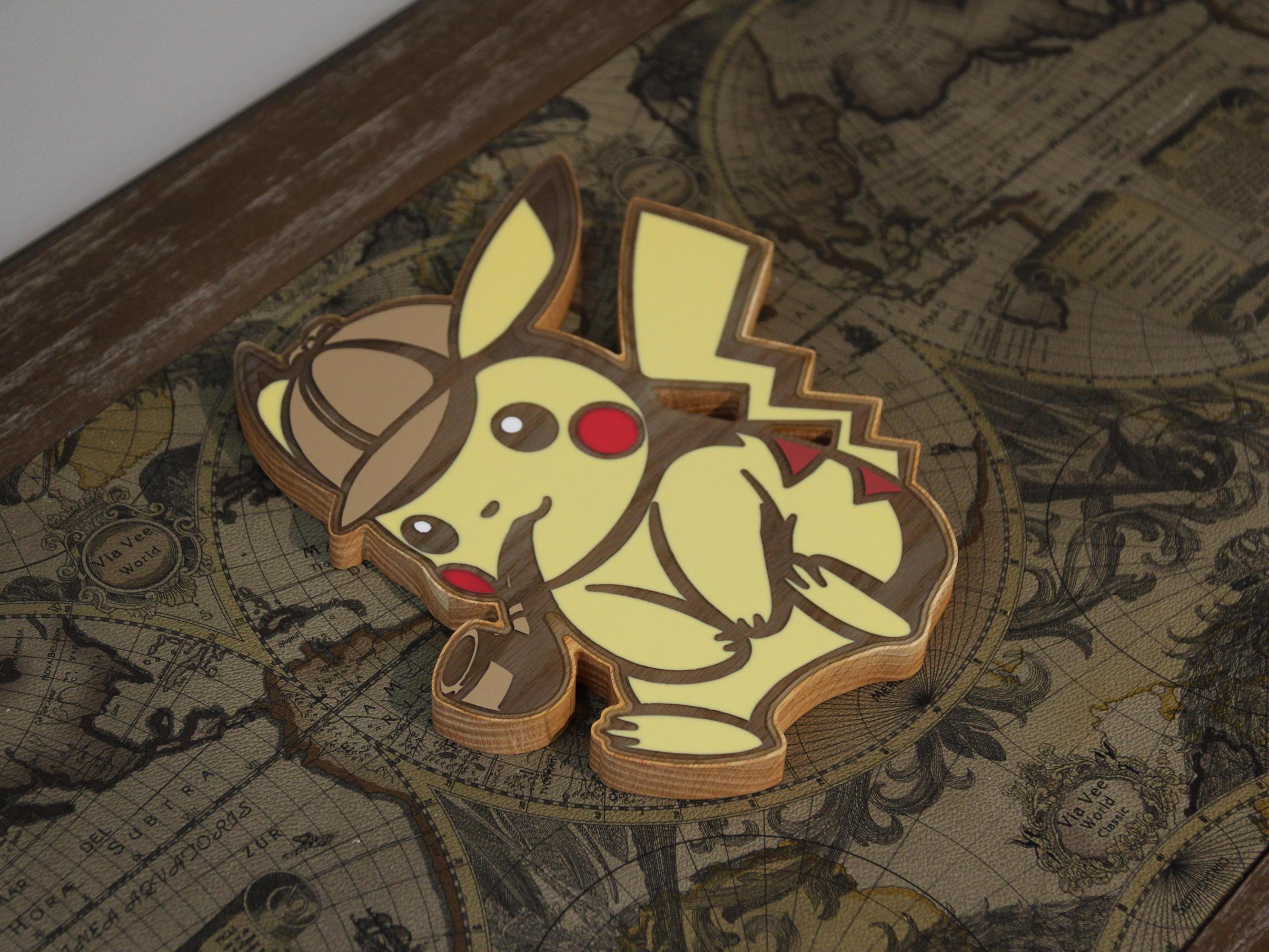 Pokémon Detective Pikachu Display Piece - Etsy
