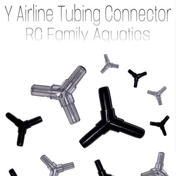 Y- Airline Tubing Connectors (Pack of 3 or 5)