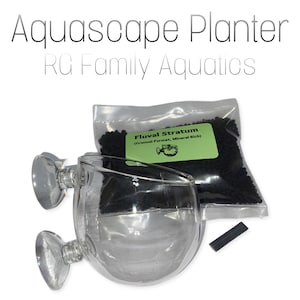 Aquascape Big Planter with bag of pre-measured Substrate Soil