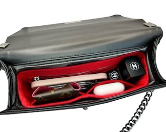 CC Jungen Taschenorganizer / Neue mittelgroße Jungen Tascheneinlage / alter mittelgroßer Jungen Organizer mit Reißverschlusstasche / anpassbare Handarbeit