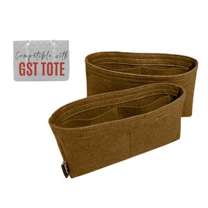 GST Grand Shopping Tote Bag Organizer (set completo di 2) / CC Tote feltro Inserto / Borsa portaoggetti per GST / Borsa organizer con tasca