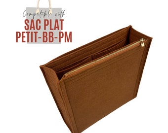 Petit Sac Plat Bag Organizer / Petit Sac Plat Insert / Customizable Handmade Premium Felt Sac Plat BB Liner Bag