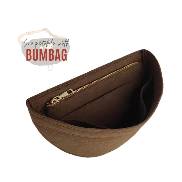 Bumbag Waist Bag Organizer / Bumbag Insert / Handbag Storage for Bumbag Empreinte / Customizable Handmade Premium Felt Liner Protector Snug