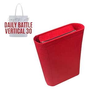 Divitize Organizer passt auf die tägliche Schlacht Vertikal 30 / Einsatz für Vertikal 30 Tote / Anpassbare Handgefertigte Handtasche Lagerung Laptop Tasche Snug