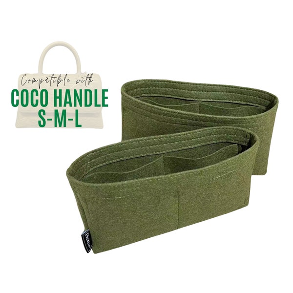 Coco Handle Flap Caviar Quilted Bag Organizer / Tote Filzeinsatz / Handtaschen Aufbewahrung / Geldbörse Organizer mit Tasche