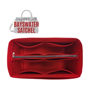 Organiseur de séparation pour sacoche Bayswater/insert pour sacoche Bayswater/rangement de sac à main protecteur de doublure fait main personnalisable bien ajusté