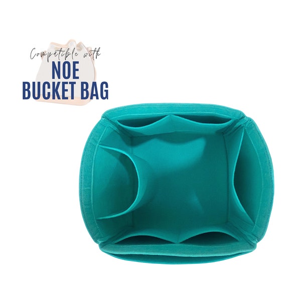 Noe Bag Organizer / Noe Insert / Aanpasbare handgemaakte vilten Noe Liner Bag Protector Knus Stevig / Noè MM Insert met fleszak