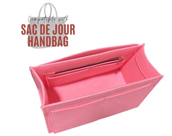 Sac de Jour Baby Bag Organizer / Sac de Jour Insert Felt Tote Bag / Handbag Storage for SL / Shaper Purse Liner Pocket Laptop iPad