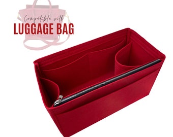 Micro Luggage Organizer / Micro Luggage Insert / Luggage Bag Organizer Customizable Premium Felt Liner Protector Snug Sturdy Luxury Gift