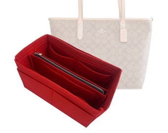 Coach Bags | Coach City Tote in Signature Canvas with Wild Strawberry | Color: Brown/Red | Size: Os | Itsannesharp's Closet