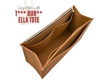 Ella Tote Bag Organizer / Ella Tote Insert / Handbag Storage Liner Pocket iPad Laptop / Base Shaper Bag Protector Liner