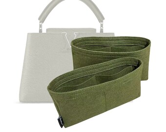 1-25/ LV-Capucines-MM) Bag Organizer for LV Capucines MM (36cm / Old MM  size) - A set of 2 - SAMORGA® Perfect Bag Organizer
