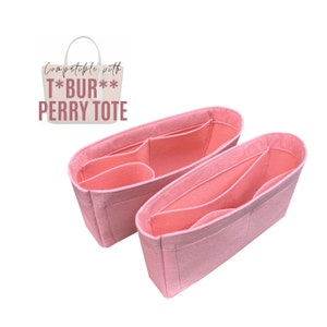 Perry Shopping Bag Organizer (2er-Set) / Tory Perry Insert / Anpassbarer handgefertigter Filzliner-Taschenschutz-Former Stabiler Perry-Organizer