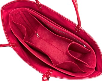 Divitize Anjou Taschenorganizer / Premium-Geldbeutel-Einsatz für Anjou Tote / anpassbare handgefertigte Filztasche, Former, Schutzfolie