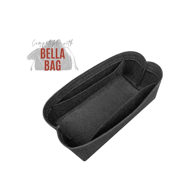 Bella Bag Organizer / Bella Bag Insert / Handmade Customizable Felt Liner Bag Protector Base Shaper Snug Sturdy Lining Pockets