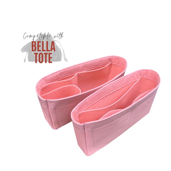 Bella Tote Bag Organizer / Bella Tote Bag Insert / Customizable Handmade Premium Felt Organizer Bella Insert Liner Protector Luxury Gift Her