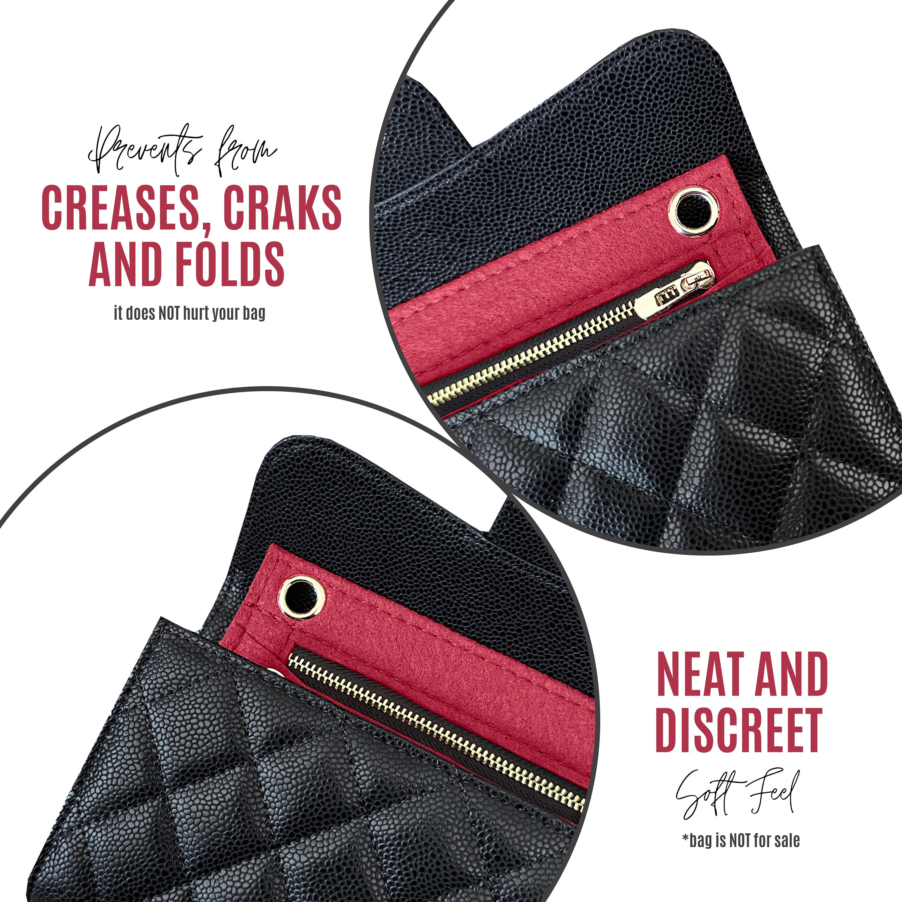 Classic Flap Wallet Conversion Kit (with Zipper Bag & O