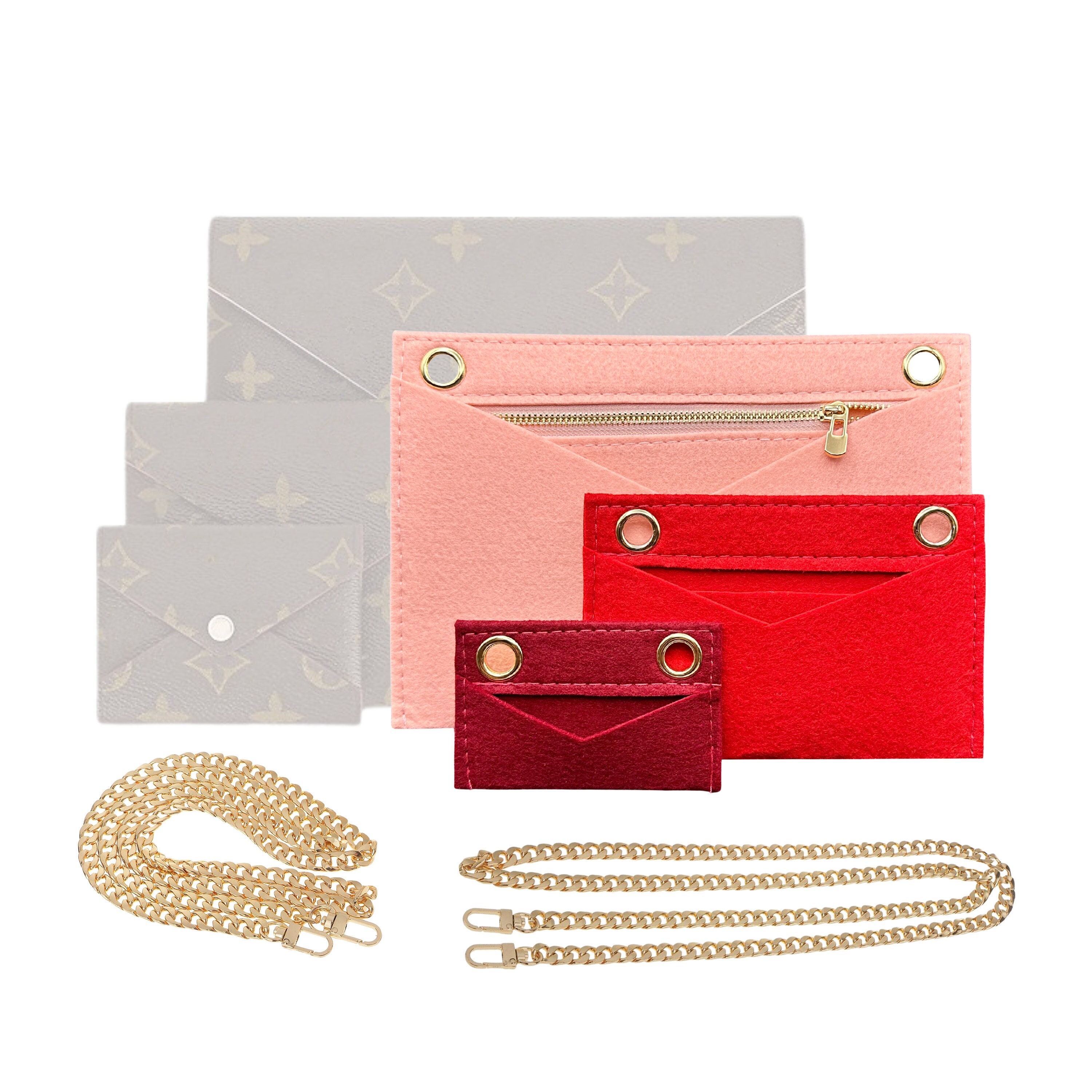 Louis Vuitton Kirigami Monogram Pochette Clutch Bag Chain Insert – AE  Deluxe LLC®